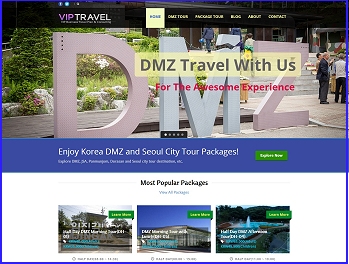DMZ Tour Homepage Construction