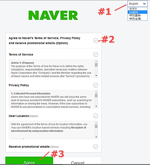 Create Naver Account