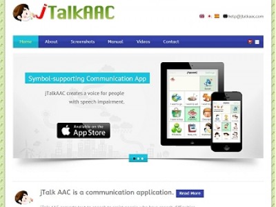 AAC APP Homepage
